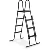 Échelle de piscine - EXIT - pour hauteur de cadre de 108-122cm - Noir