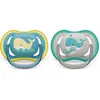 Sucettes-Avent Sucettes Ultra Air 18M+ (Modèle : Baleines)