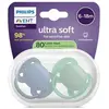 Avent Ultra Soft jour 6-18M Fun x2, sans BPA