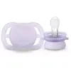 Avent Sucette Ultra Start jour 0-2M Uni Pastelle x2 silicone, sans BPA