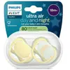 Philips Avent, Tétine, Pacifier SCF349/53 ultra air day and night (2x)
