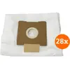 BlueBuilt Sacs d'Aspirateur pour Wisberg B7000 (28 Pièces) BBSZZWB7000