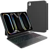 BlueBuilt Apple iPad Pro (2024) 11 Pouces Étui Clavier AZERTY Noir