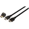 BlueBuilt Câble HDMI 4K 120 Hz / 8K 60 Hz Nylon 3 Mètres + Adaptateur ...