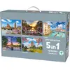 Mr. Broccoli 5 x 1000 Stukjes Puzzel City Collection - 5 in 1 Legpuzze...