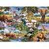 Mr. Broccoli Puzzel 1000 Stukjes Volwassenen - Wild Animals - Legpuzzel Wildlife - FSC® - Dieren Collectie - 68 x 48 cm