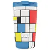 IZY Drinkfles - Prints - Mondriaan - Inclusief donatie - Koffiebeker t...