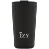 IZY Drinkfles - Zwart - Inclusief donatie - Koffiebeker to go - Thermo...