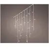 Lumineo Icicle Lights Rideau Clignotant à Led 5,8m 240 Leds Lumière Froide