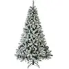 Sapin de Noël Monarque enneigé Ø116x180cm Everlands