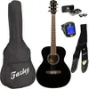 Fazley W40-BK-3/4 westerngitaar starterset