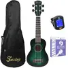 Fazley K5521-COL-G ColourTune sopraan ukelele starterset