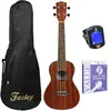 Fazley K23-W concert ukelele starterset