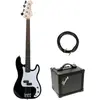 Fazley FPB118 Black elektrische basgitaar + versterker + kabel