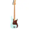 Fazley Sunset Series Piranha 4 Sky Blue elektrische basgitaar met gigb...