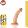 Champs - Funky Realistiche Dildo met zuignap - 18.5 cm - Ook voor anaal gebruik -  Beige