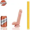 Champs - Cocky - Dual Density Dildo 8 x 3,1 cm - Lichte Huidskleur