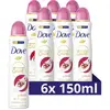 Dove Advanced Care Go Fresh Anti-Transpirant Deodorant Spray - Pomegranate & Lemon Verbena - verbeterde formule met Pro-Ceramide technologie - 6 x 150 ml