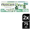 Fluocaril Junior, Dentifrice 6-12ans, Menthe Douce, 2x75ml