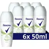 Rexona Women Dry Protection Anti-Transpirant Roller - Aloë Vera - bevat 0% alcohol* - 6 x 50 ml