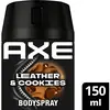 AXE Deodorant Bodyspray - Leather & Cookies - met de geur van leer en versgebakken koekjes - 150 ml