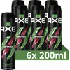 AXE Deodorant Bodyspray - Africa - met een onweerstaanbare geur - 6 x 200ml