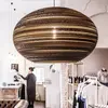 Think Paper - Hanglamp Lazy 640 Ø 64 cm bruin
