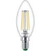 Philips Ultra Efficient LED kaarslamp Transparant - 40 W - E27 - Warmw...