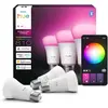 Philips Hue Slimme LED A60 lamp, Wit en Gekleurd Licht, E27 Fitting, 3...