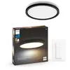 Philips Hue Aurelle Panneau Lumineux Rond White Ambiance Noir