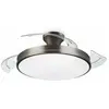 Philips Atlas Ventilateur de plafond 28 W, 35 W (Ø x H) 490 mm x 418 mm nickel