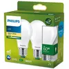 Philips, Ampoule, Cla (E27, 4 W, 840 lm, 2 x, A)