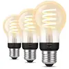 Philips Hue filament standaardlamp A60 - warm tot koelwit licht - 3-pack - E27