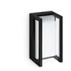 Applique extérieure led pyrona 12W 2700K 1500lm IP44 noir Philips