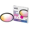 WiZ Plafonnier SuperSlim - Noir - Éclairage Coloré et Blanc