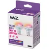WiZ Ampoule Connectée - Lumière Blanche et Colorée - GU10 - Lot de 2