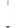 Ventotto Vloerlamp 1 lichts zwart / smoke glas - Modern - Freelight - ...