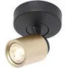 Freelight - Spot Razza 1 lichts GU10 zwart goud