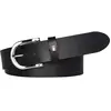 Tommy Hilfiger New Danny Belt Ceinture en cuir pour femme Noir Taille 100, Noir (Masters Black), 100