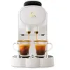 Alessi Plisse L'Or koffieapparaat cups wit