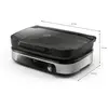 Plancha électrique PHILIPS Avec couvercle verre HD6212/92