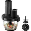 Philips Hachoir série 5000 HR1507/00, Processeur d'aliments, Noir