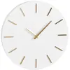 Horloge en aluminium blanc D35,5