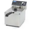 Maxima Frituurpan 8 L - 1 Mand - tot 1,4 Kg Frites - Friteuse - Horeca Frituur pan - RVS - 8 Liter