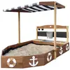 AXI Dora bac à sable, bac à sable bateau en bois, bateau bac à sable, ...