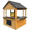 AXI Lynn Maisonnette en bois, marron/anthracite - Maisonnette de jardi...