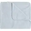 Baby's Only Wiegdeken gemaakt van teddystof - Baby deken Cozy - Dekentje voor jongens en meisjes - 2.0 TOG - 70x95 cm - Misty Blue - Superzacht en comfortabel