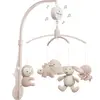 Baby's Only Mobile musical Animals vieux rose-warm linen