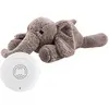 Peluche bruit blanc George l'éléphant gris