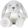 Peluche bruit blanc rechargeable Milo lapin gris